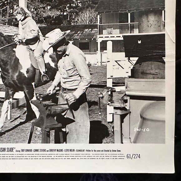 Vintage 1961 Susan Slade Movie Still Connie Stevens 17 Mile Stables Horse Photo - Picture 8 of 14